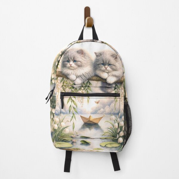 Item preview, Cat Family on a Branch designed and sold by M-Y-A-R-T-.