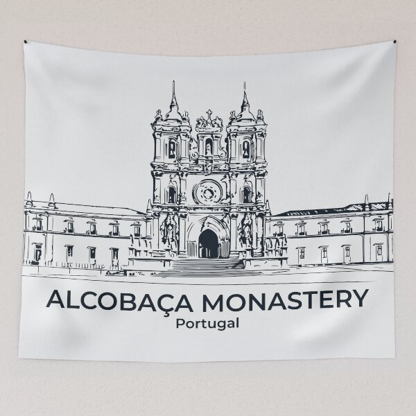 Item preview, Alcobaça Monastery - Portugal designed and sold by Lakeric Cityscapes.