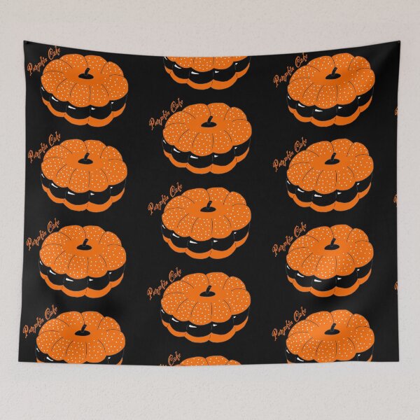 Item preview, Pumpkin Cake - Sweet and Spooky Halloween Design designed and sold by CecileLenam.