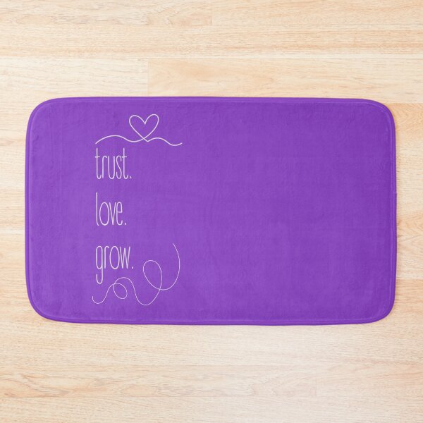 Item preview, Trust. Love. Grow. Minimalist design with a powerful message. designed and sold by Valudity.