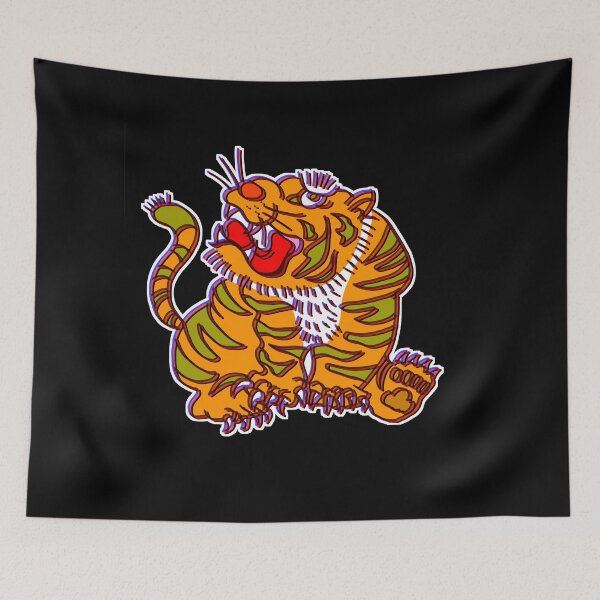 Item preview, SUKAJAN 虎 Japanese Tiger  designed and sold by yabai-iikanji.