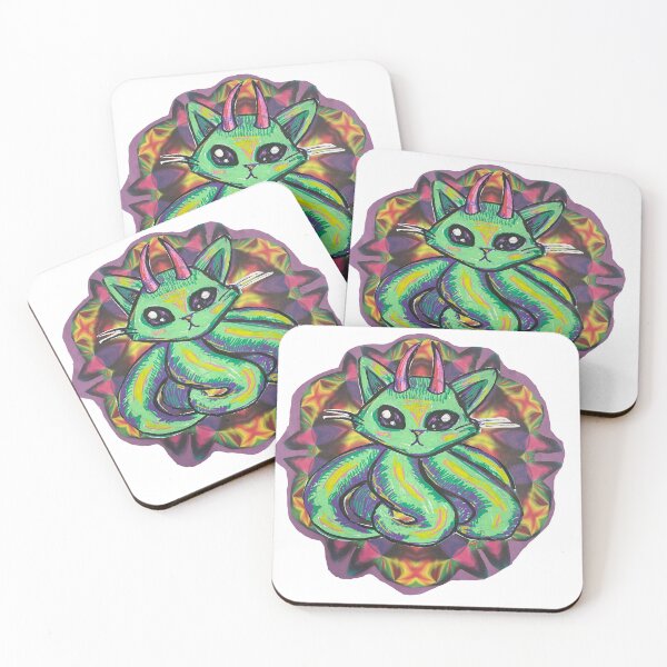 Item preview, Alien cat  designed and sold by JulesGalaxy.