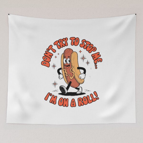 Item preview, Hot dog, wiener, foodie, On a roll, meme, funnyfits70, Humor, Funny, retro, vintages, funny quotes, animal humor, designed and sold by FunnyFits70.