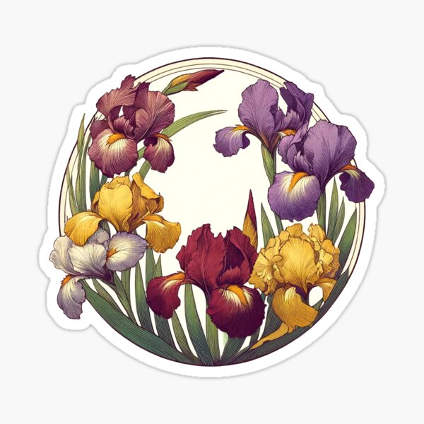 Item preview, Irises designed and sold by Boog Monst .