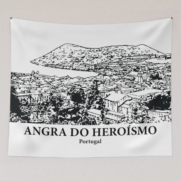 Item preview, Angra do Heroísmo - Portugal designed and sold by Lakeric Cityscapes.