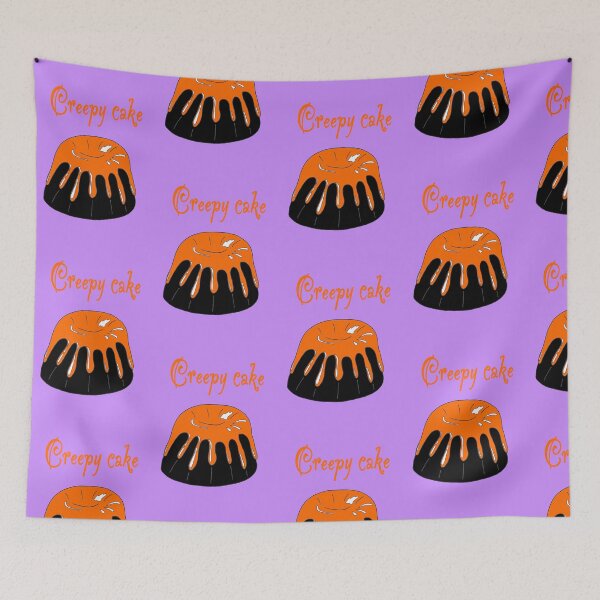 Item preview, Creepy Iced Cake - Bold Halloween Design designed and sold by CecileLenam.