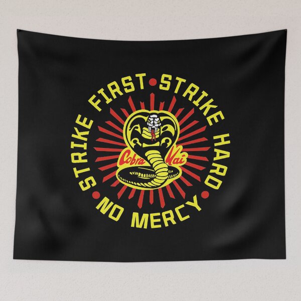 Item preview, Cobra Kai No Mercy Strike First Strike Hard designed and sold by LatCine4.