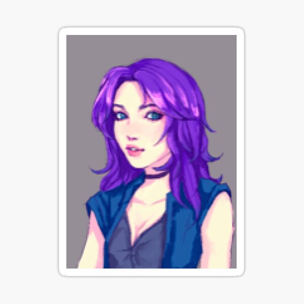 Aperçu de l'œuvre abigail la vallée de stardew créée et vendue par oolongbloo.