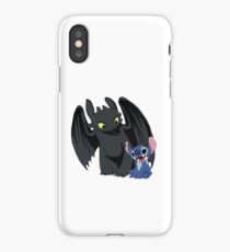 Stitch and Toothless iPhone Case