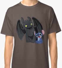 Stitch and Toothless Classic T-Shirt