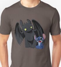 Stitch and Toothless Unisex T-Shirt