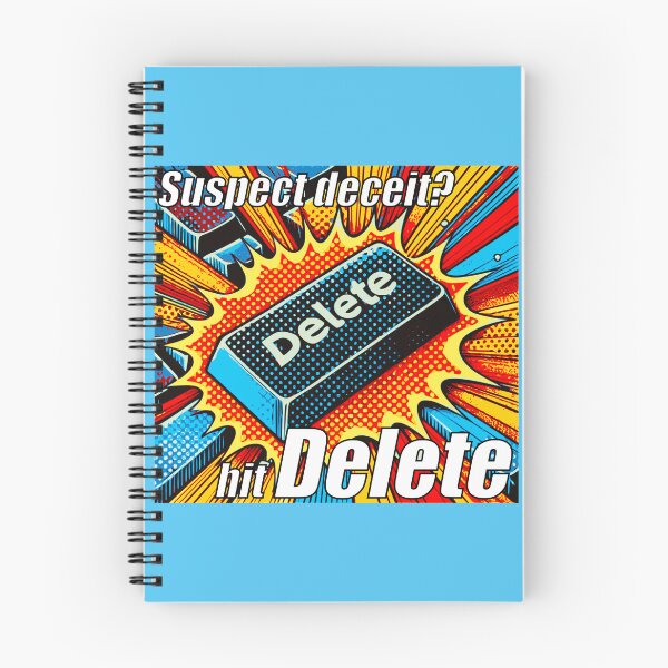Item preview, Suspect deceit? hit Delete designed and sold by Lisandro Tapia.