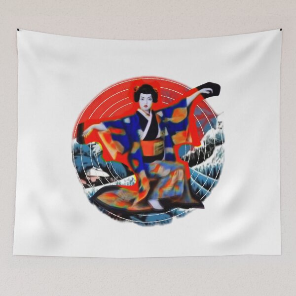 Item preview, Maiko in Kyoto 絶妙な肘角度の舞妓はん japanese style designed and sold by yabai-iikanji.
