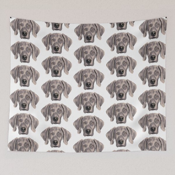 Item preview, Weimaraner face designed and sold by Katie Batchelor.