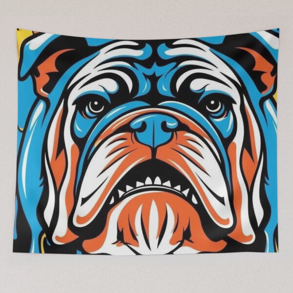 Item preview, Graffiti SA Bulldog Art designed and sold by IImagineArtAi.