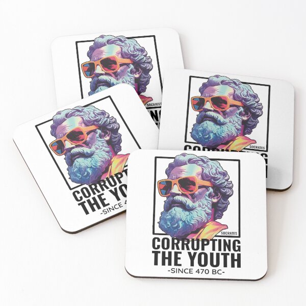 Item preview, Corrupting The Youth Cool Socrates Philosopher designed and sold by RockFireMerch.