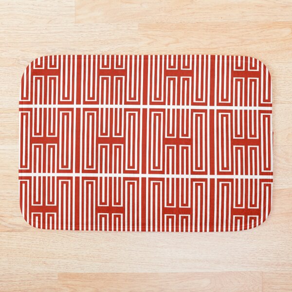 Aperçu de l'œuvre Motif de labyrinthe géométrique moderne créée et vendue par Patternfluent.