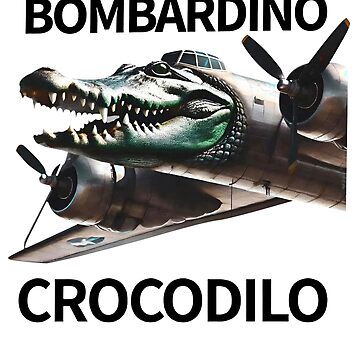 Vorschaubild zum Design Bombardino Crocodilo Bombardiro Crocodilo AI Brainrot Italienisches Meme von JessicaMaxwell