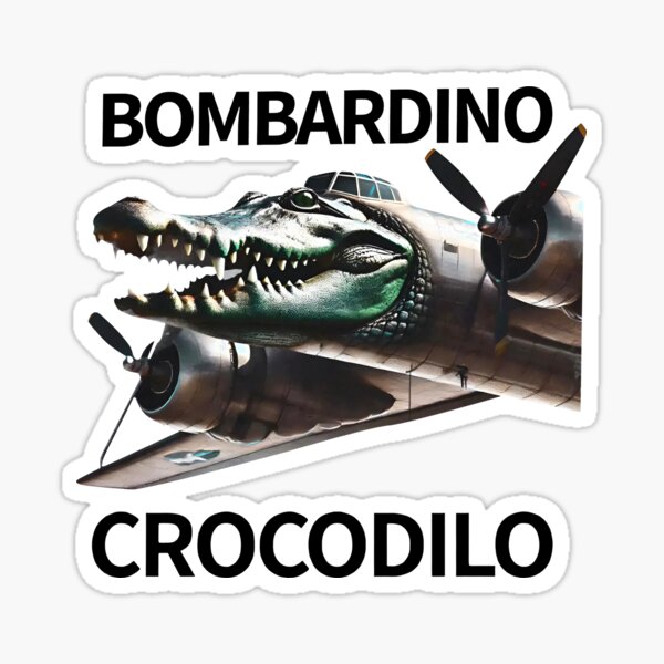 Artikel-Vorschau von Bombardino-Krokodil-Meme, designt und verkauft von JessicaMaxwell.