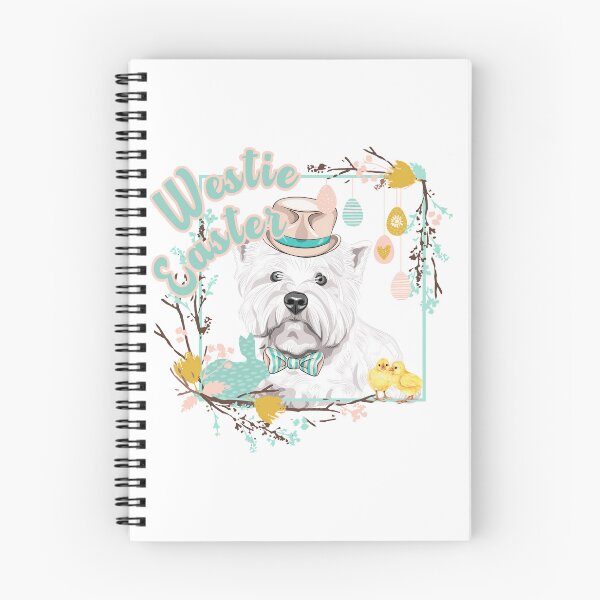 Item preview, Easter Westie Charming West Highland White Terrier designed and sold by KateLeap.