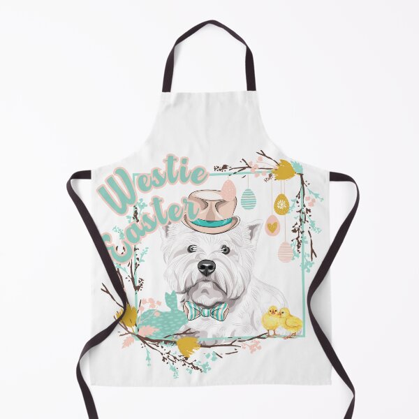 Item preview, Easter Westie Charming West Highland White Terrier designed and sold by KateLeap.