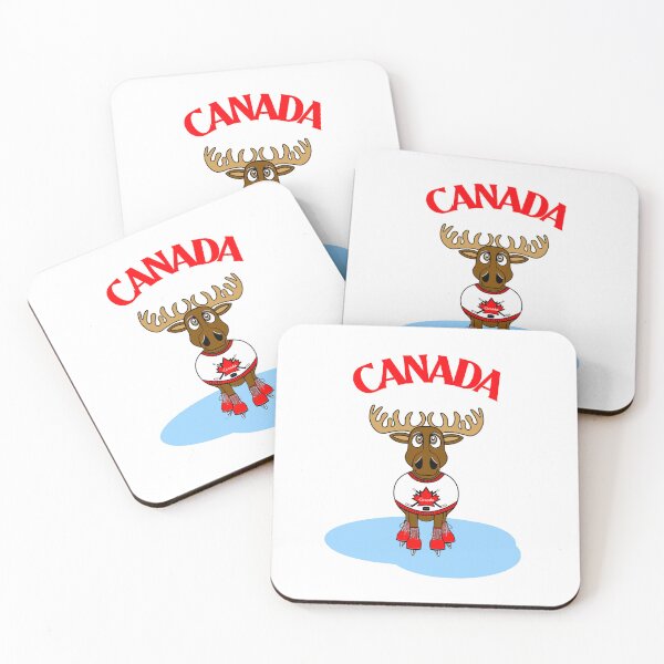 Item preview, Funny Canada Day Moose  designed and sold by Sartoris Art.
