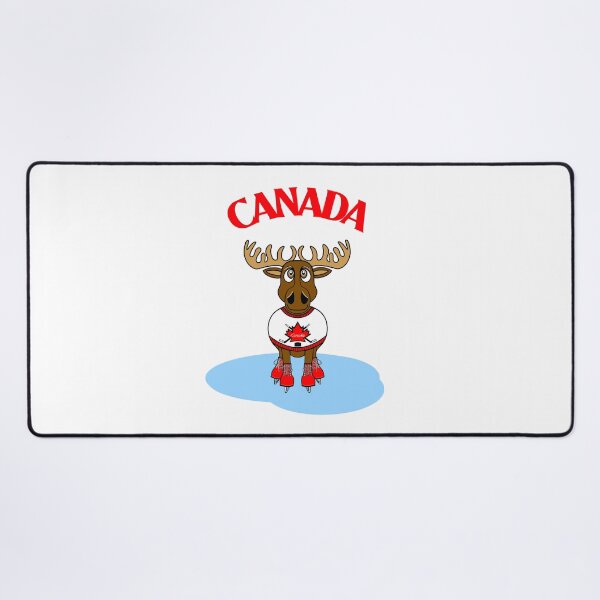 Item preview, Skating Canada Moose designed and sold by Sartoris Art.