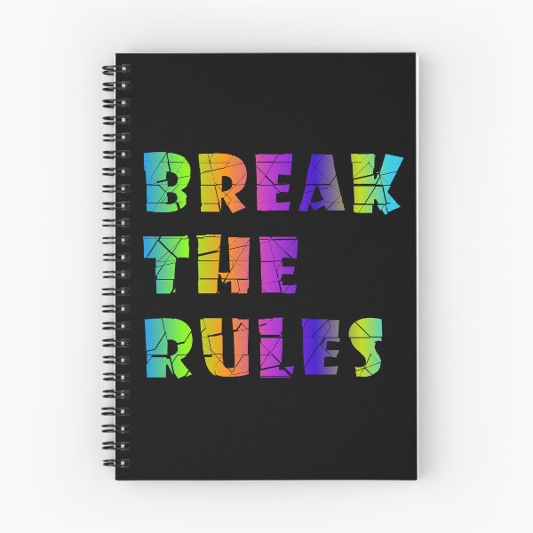 Item preview, Break the rules designed and sold by DanielBDesigns.