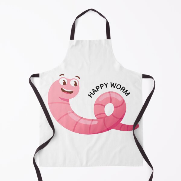 Item preview, HAPPY WORM designed and sold by snapacrab.