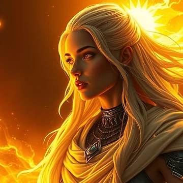 Artwork thumbnail, Fire Mage by Rothnaric