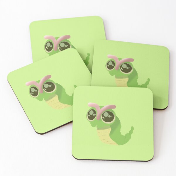 Item preview, Caterpie #10 eyes open designed and sold by PaintedEssence.