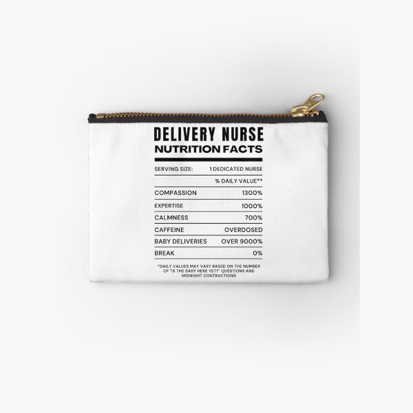 Item preview, Delivery Nurse Nutrition Facts Label - Funny Labor & Delivery Nurse Gift designed and sold by StemMerch247.