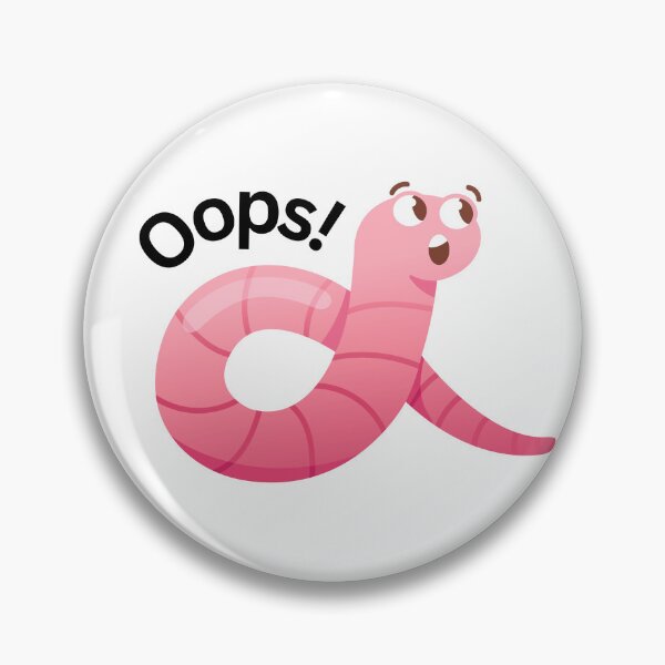 Item preview, Oops! worm designed and sold by snapacrab.