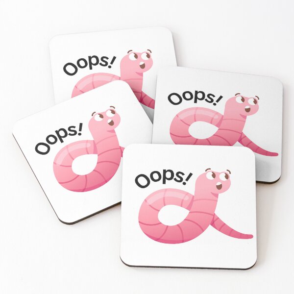 Item preview, Oops! worm designed and sold by snapacrab.