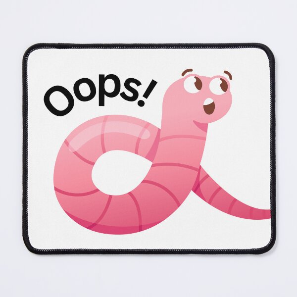 Item preview, Oops! worm designed and sold by snapacrab.