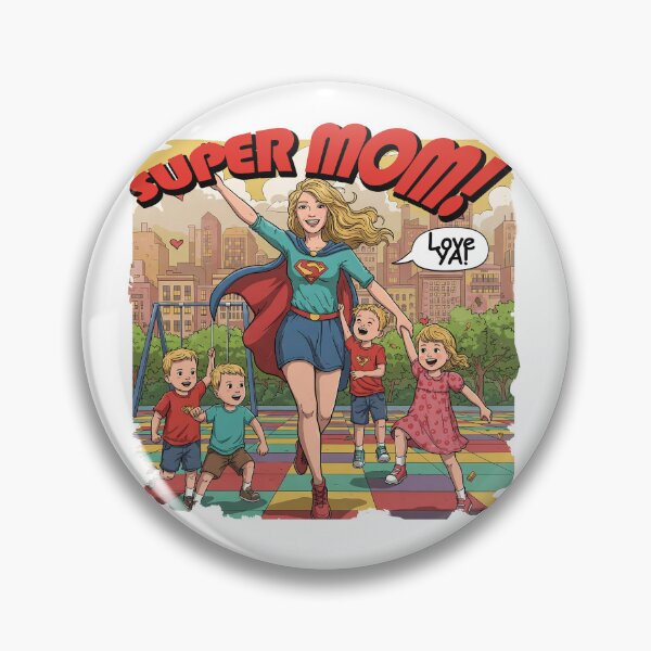Item preview, Super Family - Super Mom designed and sold by PixelPunny.