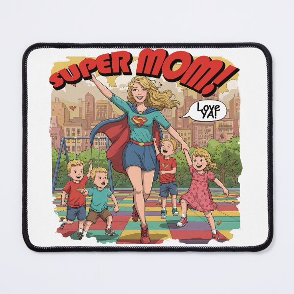 Item preview, Super Family - Super Mom designed and sold by PixelPunny.