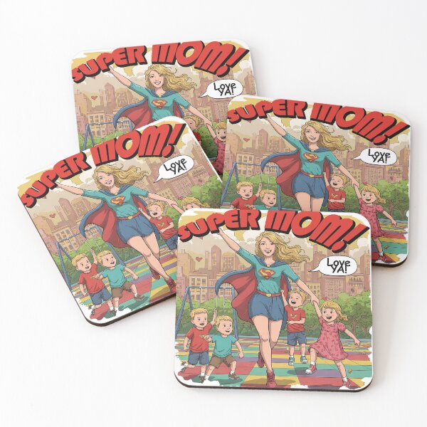Item preview, Super Family - Super Mom designed and sold by PixelPunny.