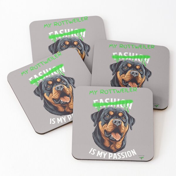 Item preview, My Rottweiler is my passion: Dog lover (white) designed and sold by Smileyt-shirt.