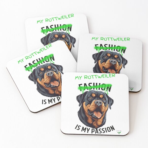 Item preview, My Rottweiler is my passion: Dog lover (black) designed and sold by Smileyt-shirt.