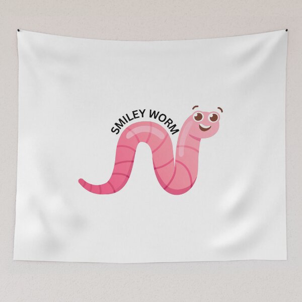 Item preview, Smiley! worm designed and sold by snapacrab.