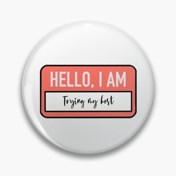 Item preview, Hello, I am trying my best designed and sold by HallyuHeaven.