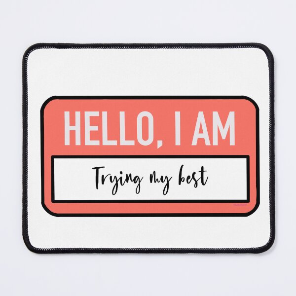Item preview, Hello, I am trying my best designed and sold by HallyuHeaven.