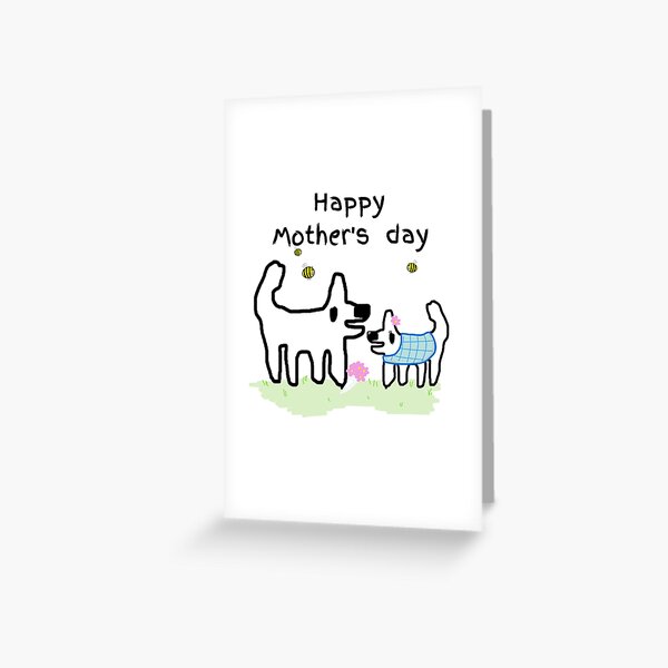 Artikel-Vorschau von Alles Gute zum Muttertag - Misthund liebt seine Mama, designt und verkauft von TheRubberOnion.