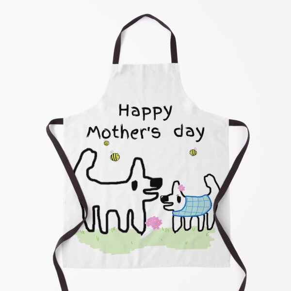 Item preview, Happy Mothers Day - Crappy dog loves his mum designed and sold by TheRubberOnion.