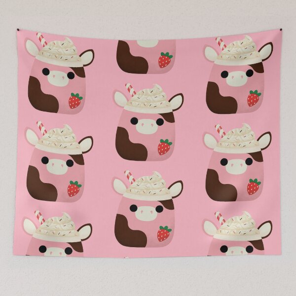 Item preview, Strawberry Milkshake Cow designed and sold by VelvetFungi.