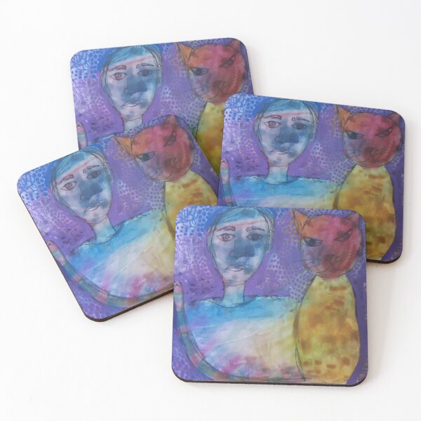 Item preview, My friend and his cat  designed and sold by becky43art.