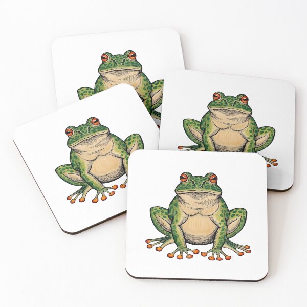 Item preview, Frog Toad, Cute Frog Drawing  designed and sold by Cuteanimalgifts.