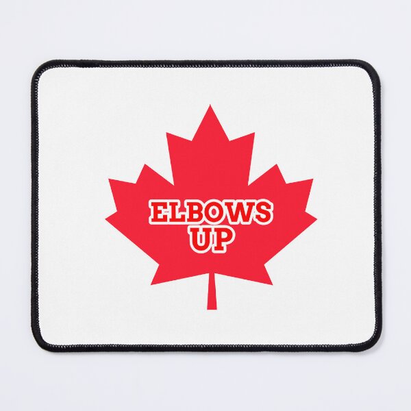 Item preview, Elbows Up Maple Leaf designed and sold by Sartoris Art.