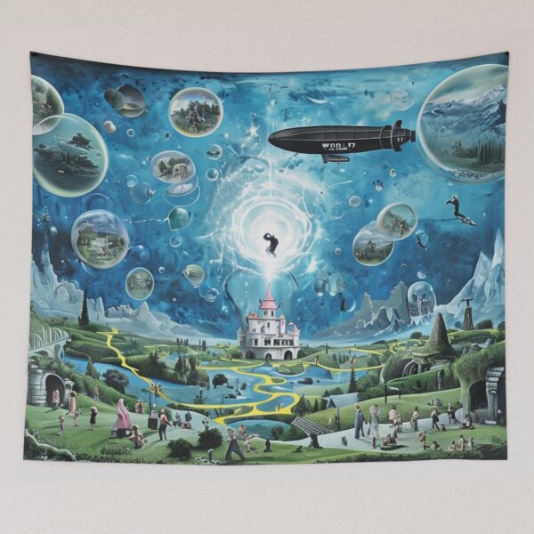 Item preview, Discover dreamlike sky world fantasy designed and sold by Sigtrix.